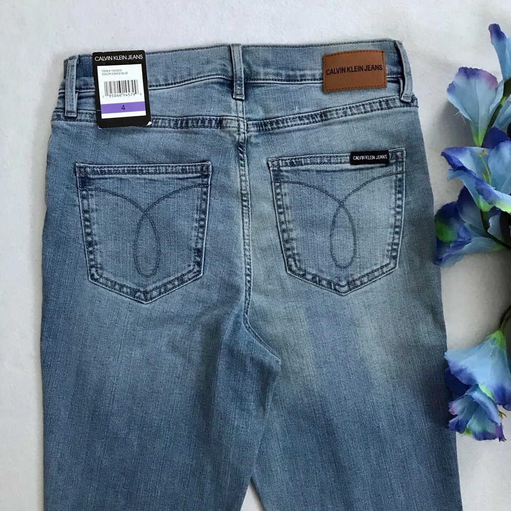 Calvin Klein NWT Mid Rise Skinny Ankle Jeans Women Various - Picture 6 of 8